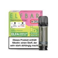 Elfbar Pod 20 mg/ml Nikotinsalz Apple Peach
