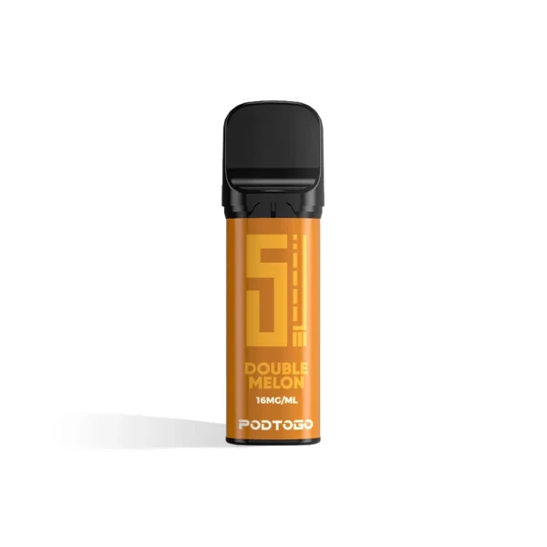 5EL PodToGo Pods White Edition | Prefilled u. Wiederbefüllbar | 2ml 16 mg/ml Double Melon