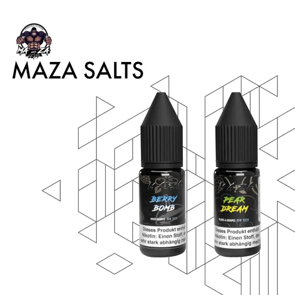 MAZA Nikotinsalzliquids - Neue Steuer 0,26€/ml