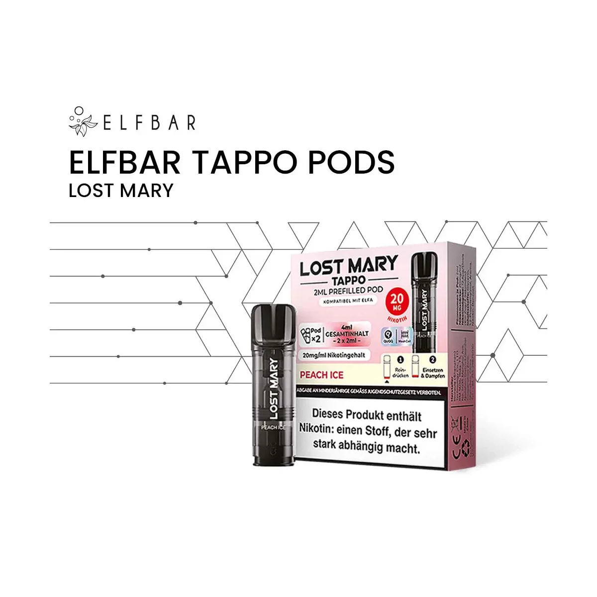 elfbar elfa master akku Lost Mary Tappo Akku günstige kaufen main image 1