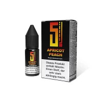 5EL Nikotinsalzliquids - Neue Steuer 0,26€/ml 20 mg/ml Apricot Peach