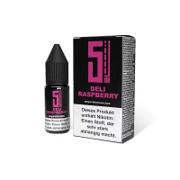 5EL Nikotinsalzliquids - Neue Steuer 0,26€/ml 20 mg/ml Deli Raspberry