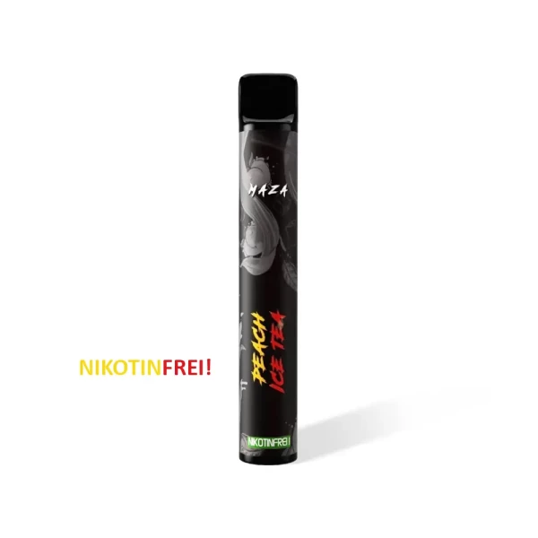 MAZA GO- Einweg E-Zigaretten Nikotinfrei Peach Ice Tea