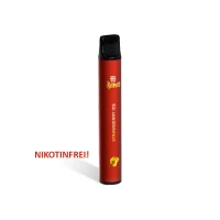 VQUBE 18Karat - Einweg E-Zigaretten Nikotinfrei Strawberry Ice