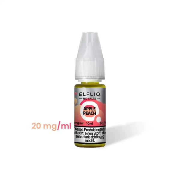 Elfliq Nikotinsalzliquids 20 mg/ml Apple Peach