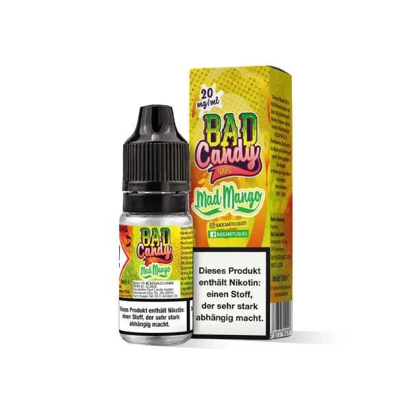 Bad Candy Nikotinsalzliquids 20 mg/ml Mad Mango
