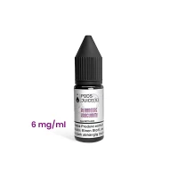 Pod Juices 10ml Liquids 6 mg/ml Blaubeere Kaugummi