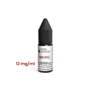 Pod Juices 10ml Liquids 12 mg/ml Tabak Apfel